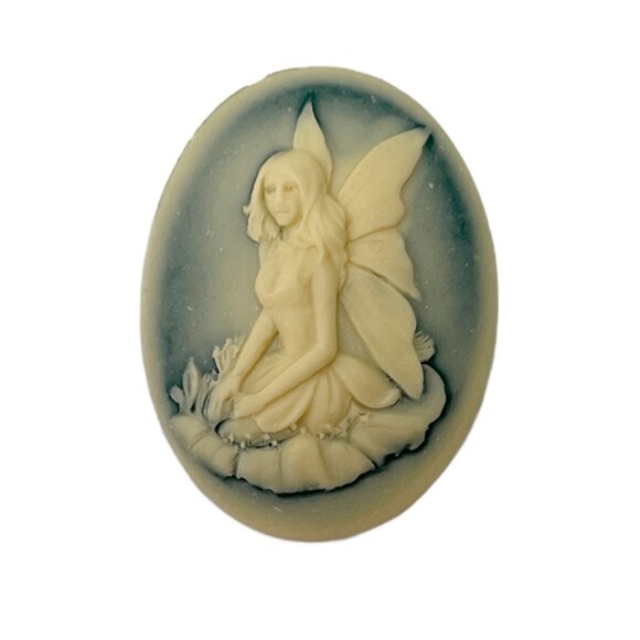 7 Cabochons Fairy Butterfly Fantasy Acrylic Oval Jewelry Making Supplies - Picture 4 of 7